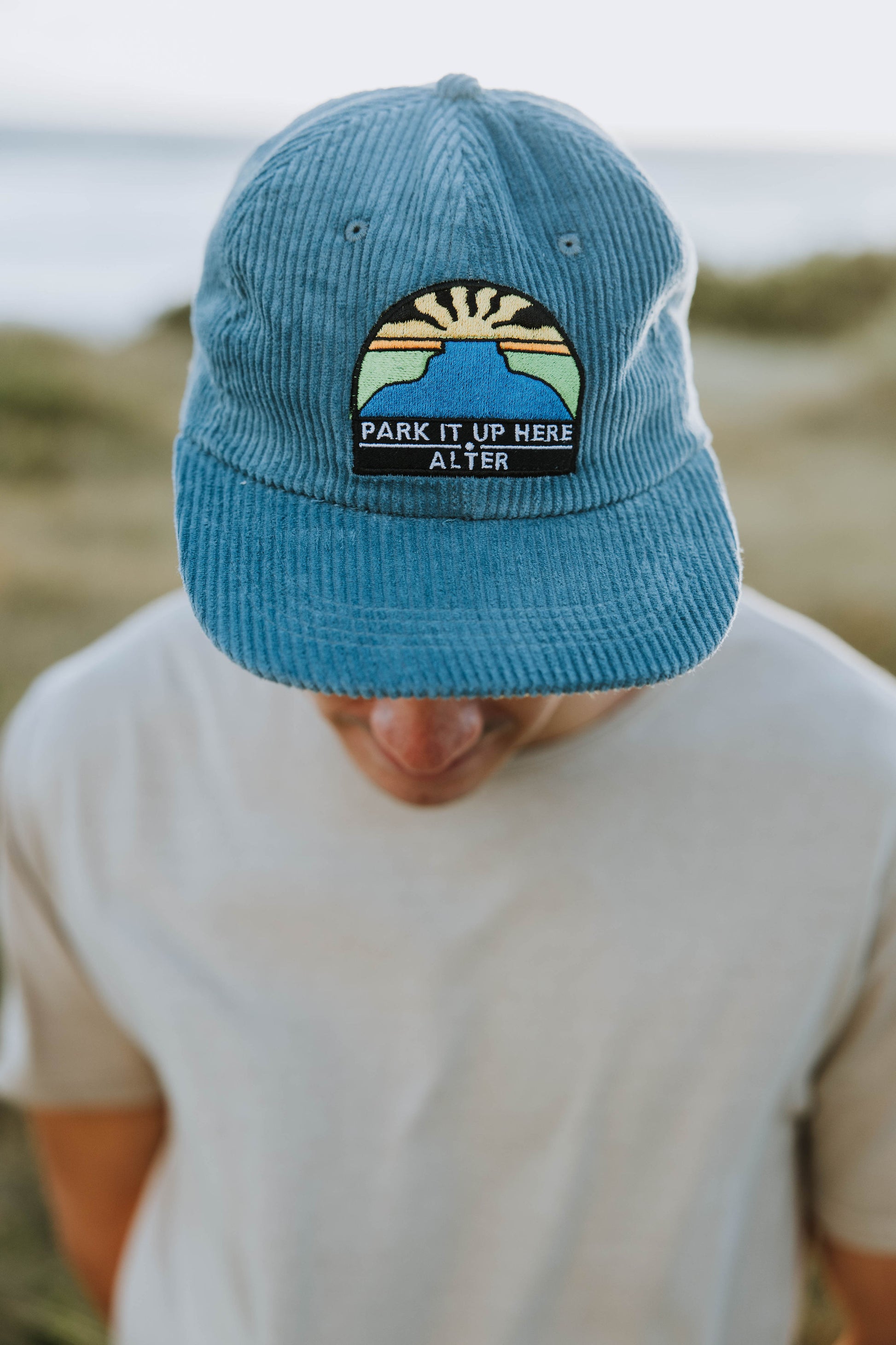 Ocean Corduroy Cap