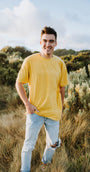 Hemp Tee - Mustard