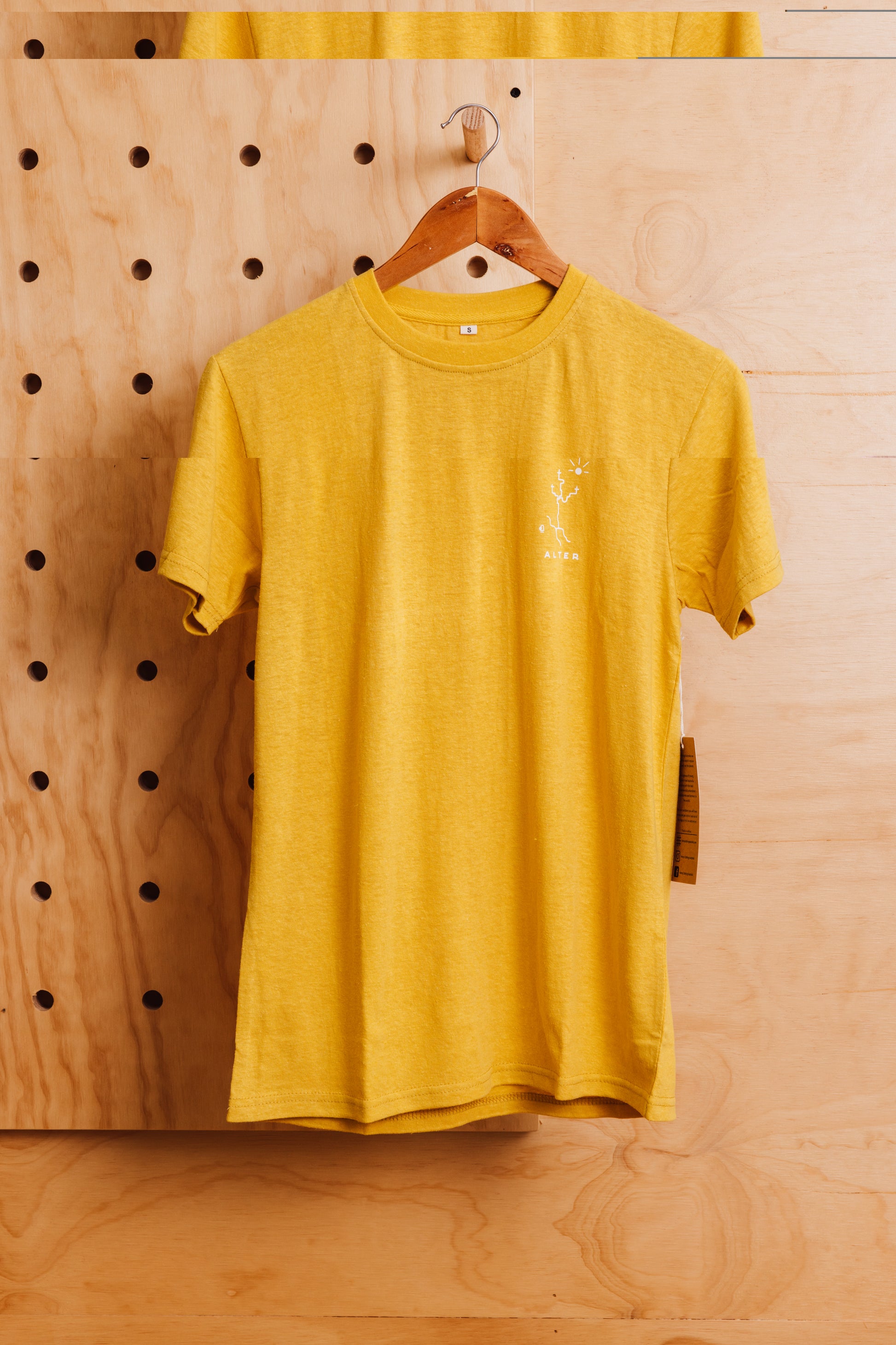 Hemp Tee - Mustard