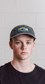 Vintage Washed Mountain Cap - Black