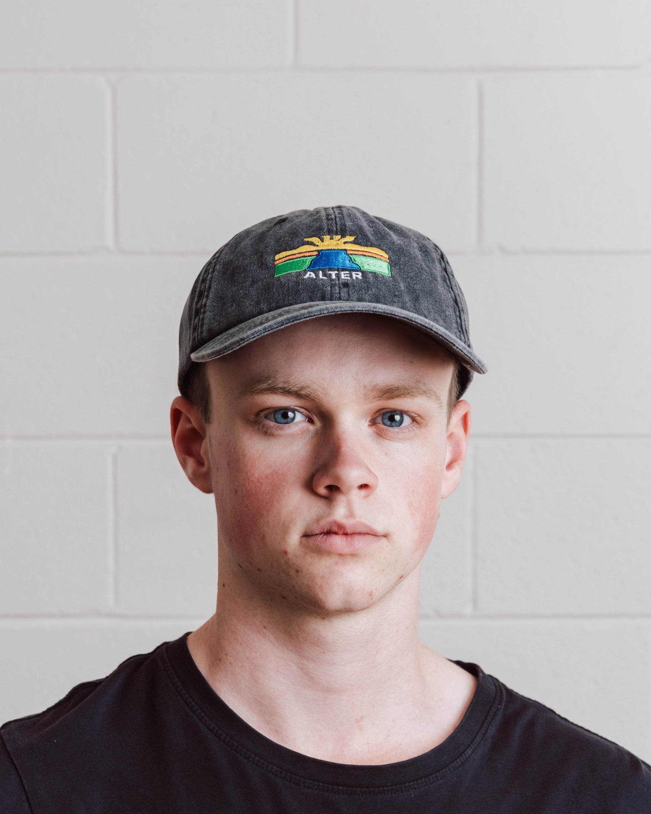 LIMITED EDITION - Vintage Washed Adventure Cap (Black)