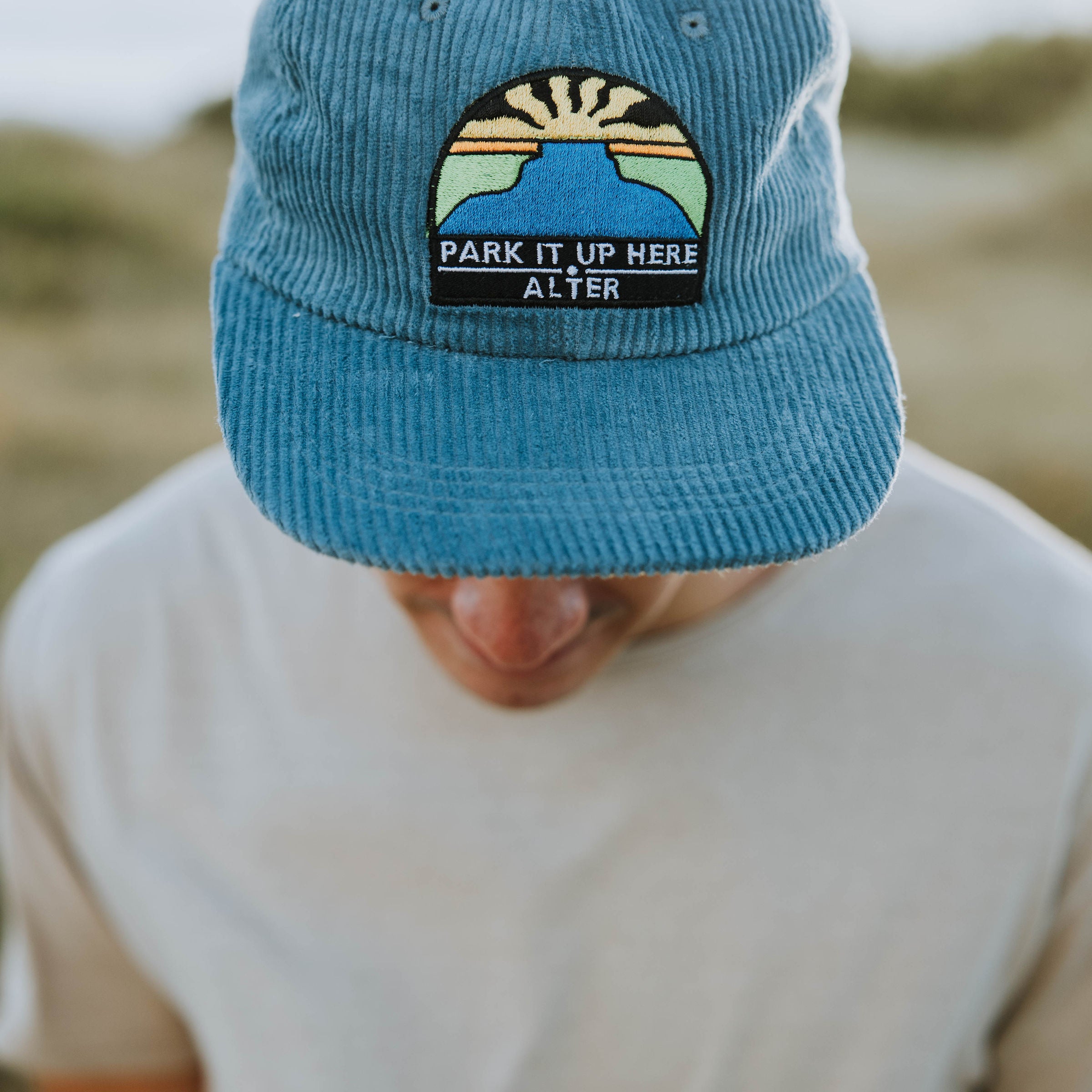 Ocean Corduroy Cap