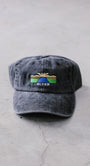 Vintage Washed Adventure Cap (Black)