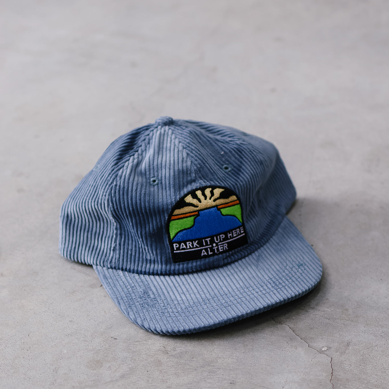 Ocean Corduroy Cap