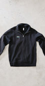 Mens Half Zip Crew Jumper