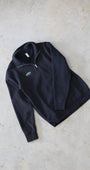 Womens Half Zip Crew Jumper