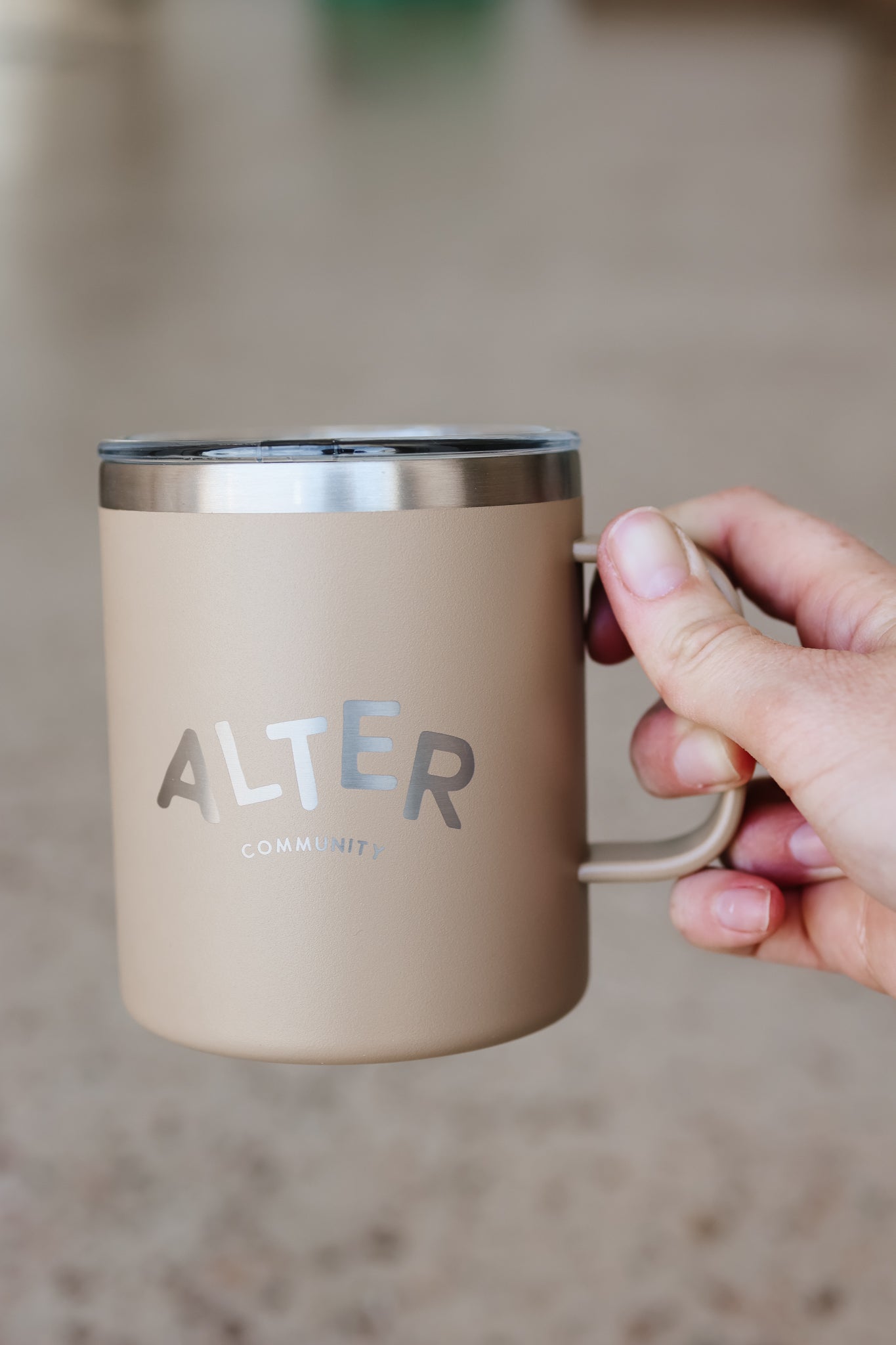 Pargo Camping Mug 12oz (Sand)