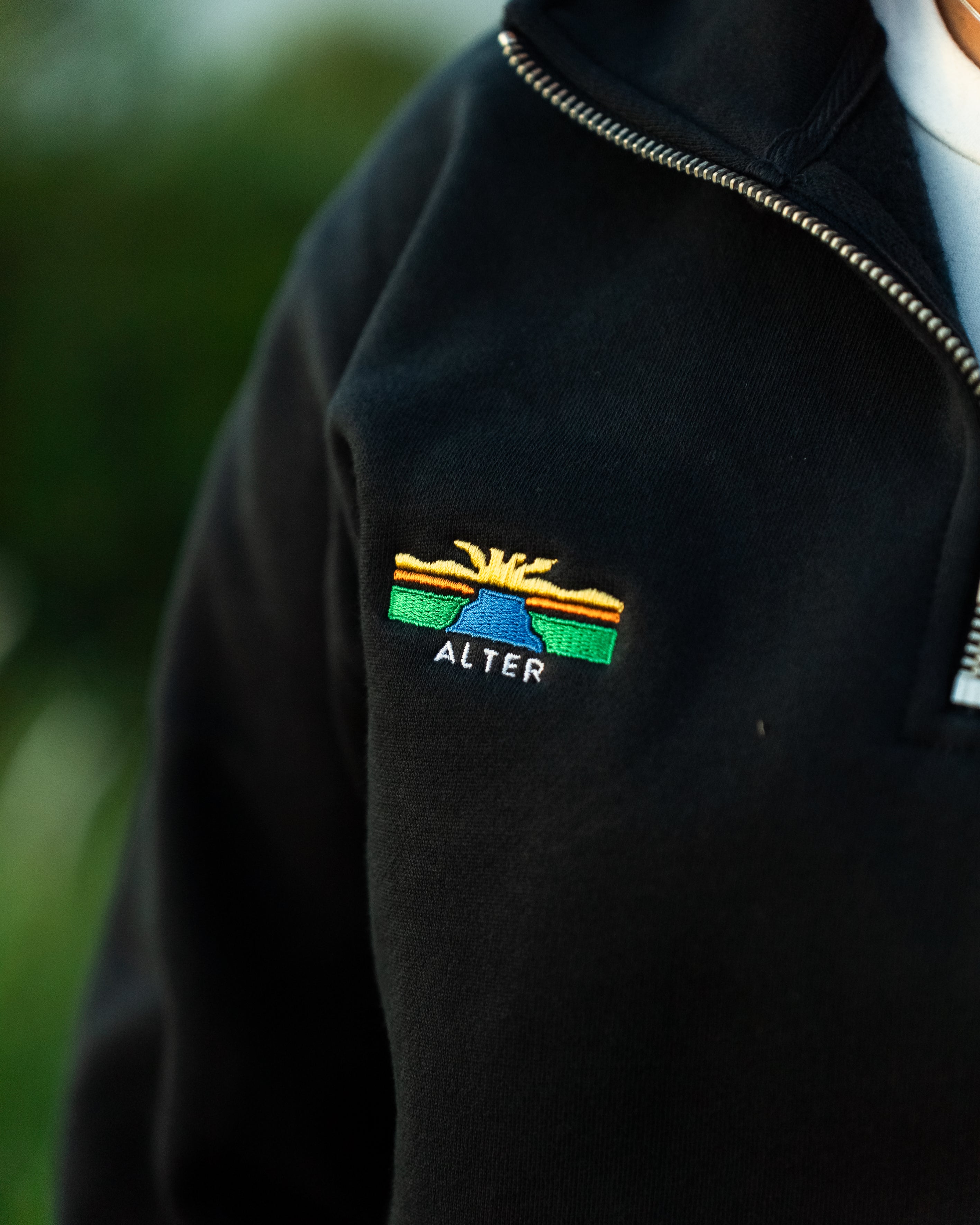 Half Zip Crew Jumper