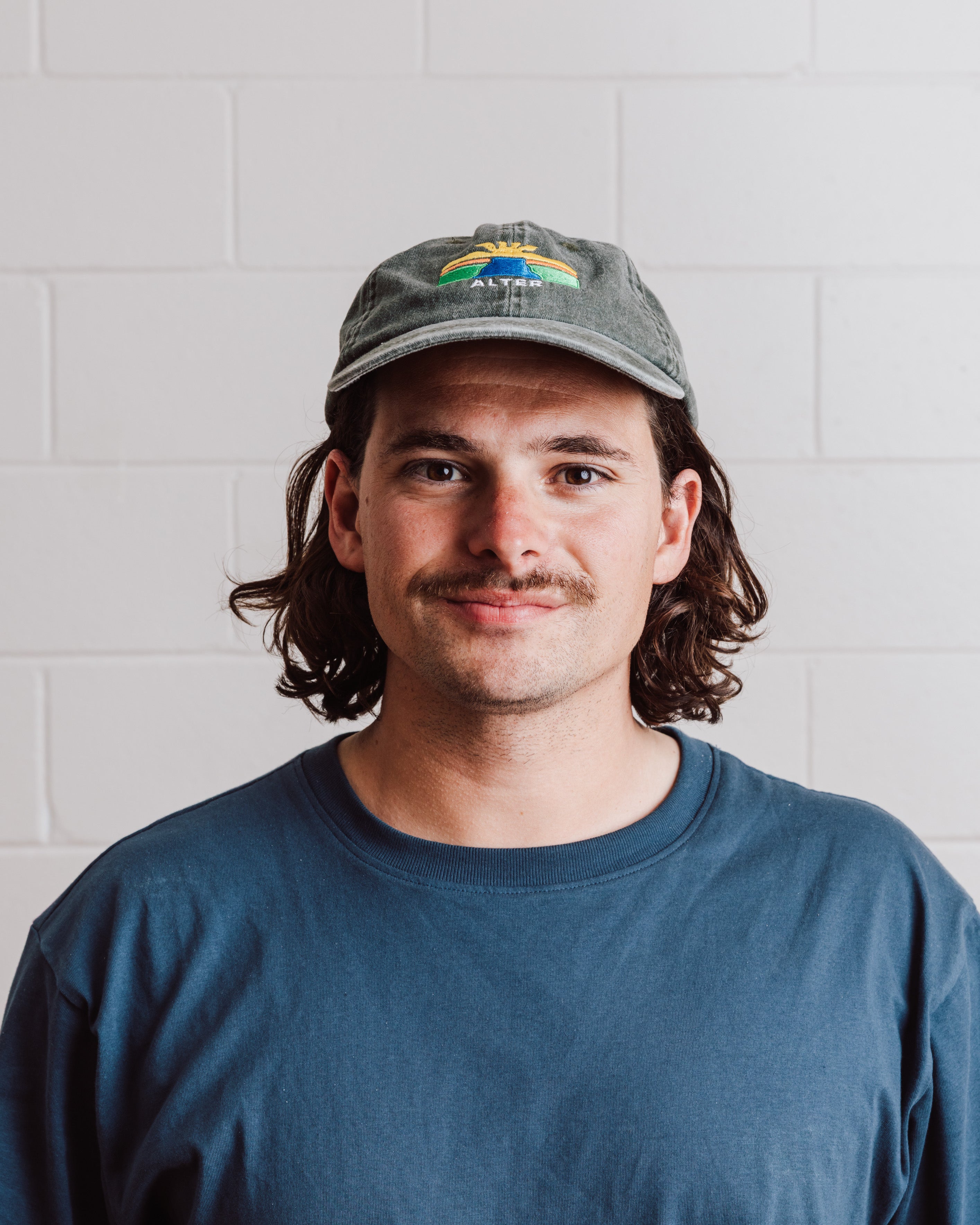 Vintage Washed Adventure Cap (Green)