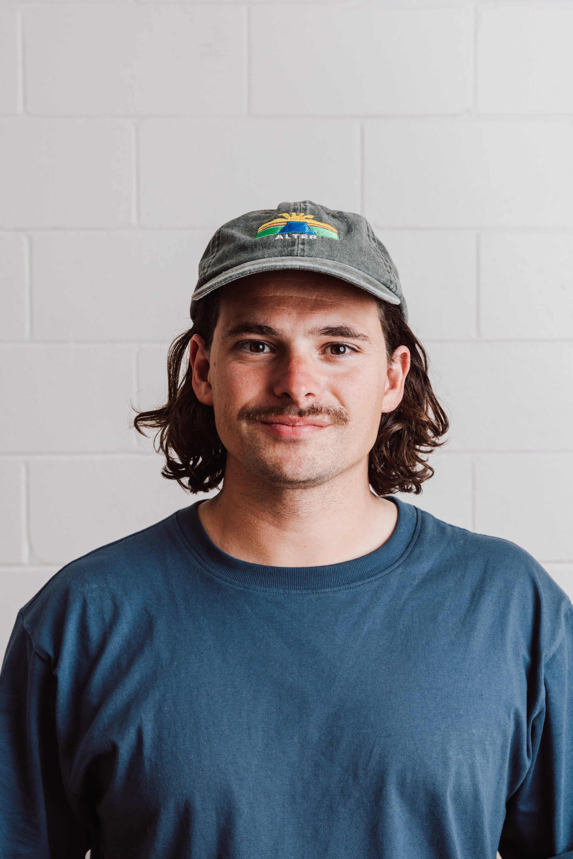 Vintage Washed Adventure Cap (Green)